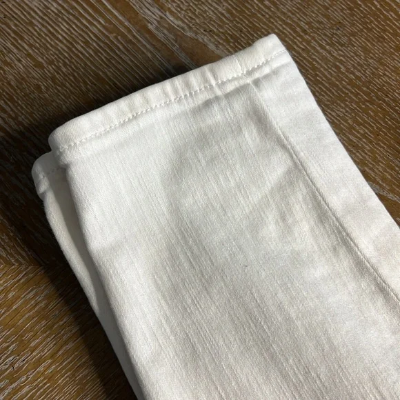 J. CREW JEAN 9” High-Rise Toothpick White Denim Jean 27 - Picture 7 of 9
